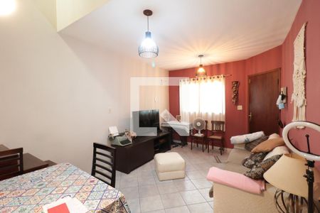 Sala de casa de condomínio para alugar com 2 quartos, 102m² em Vila Santos, São Paulo