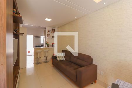 Sala de casa de condomínio à venda com 2 quartos, 78m² em Medeiros, Jundiaí
