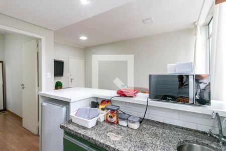 Apartamento à venda com 40m², 1 quarto e sem vagaCozinha e Área de Serviço