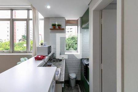 Apartamento à venda com 40m², 1 quarto e sem vagaCozinha e Área de Serviço