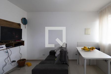 Sala e Cozinha Integrada  de apartamento à venda com 1 quarto, 26m² em Vila Ré, São Paulo