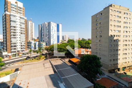Vista da Sacada de kitnet/studio à venda com 1 quarto, 35m² em Vila Guarani, São Paulo