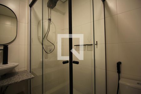 Banheiro de kitnet/studio à venda com 1 quarto, 28m² em Vila Mariana, São Paulo