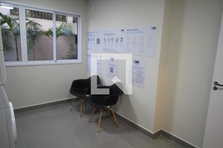 Studio à venda com 28m², 1 quarto e sem vagaLavanderia