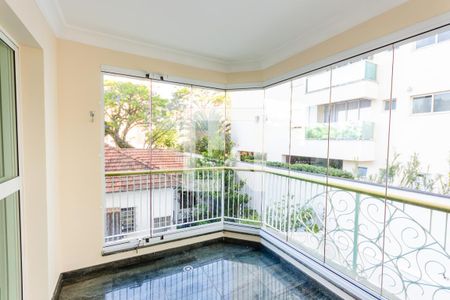 Varanda da Sala de apartamento para alugar com 3 quartos, 142m² em Jardim, Santo André