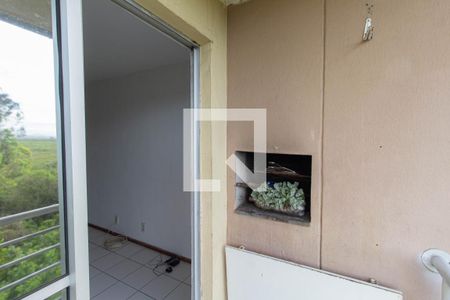 Varanda e Churrasqueira de apartamento para alugar com 2 quartos, 54m² em São José, São Leopoldo