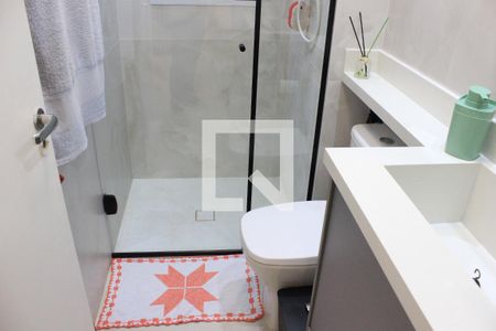 Apartamento à venda com 60m², 1 quarto e 1 vagaBanheiro da Suíte