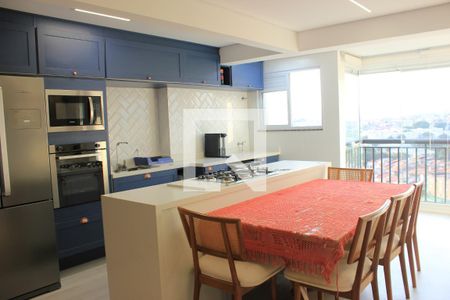 Sala/Cozinha de apartamento à venda com 1 quarto, 60m² em Jardim Bom Clima, Guarulhos