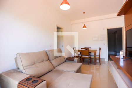 Sala  de apartamento para alugar com 1 quarto, 55m² em Granja Viana, Cotia