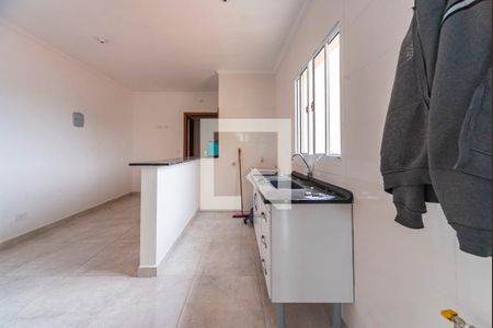 Cozinha de apartamento para alugar com 2 quartos, 40m² em Santa Maria, Santo André