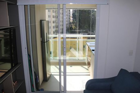 sala de apartamento para alugar com 1 quarto, 36m² em Barra Funda, São Paulo