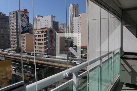 Vista da Cozinha de apartamento para alugar com 1 quarto, 33m² em Barra Funda, São Paulo
