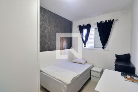 Suíte - Quarto 2  de apartamento à venda com 2 quartos, 52m² em Campestre, Santo André