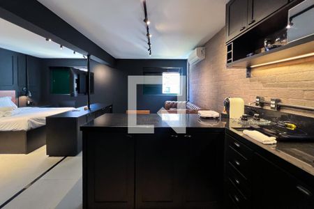 Studio à venda com 40m², 1 quarto e 1 vagaCozinha