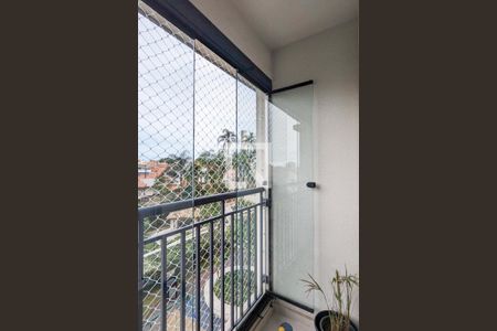 Varanda de apartamento à venda com 1 quarto, 42m² em Jardim Olavo Bilac, São Bernardo do Campo