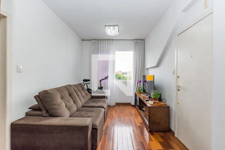Sala de apartamento à venda com 3 quartos, 88m² em Estoril, Belo Horizonte