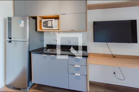 Studio para alugar com 25m², 1 quarto e sem vagaCozinha