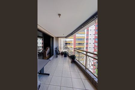Varanda da Sala de apartamento à venda com 5 quartos, 165m² em Vila Deodoro, São Paulo