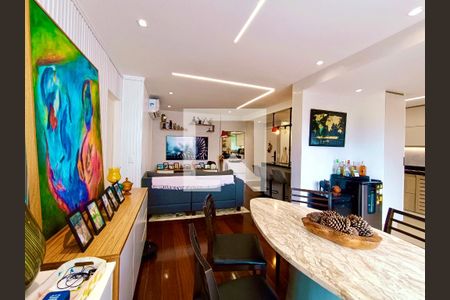 Sala de apartamento à venda com 3 quartos, 105m² em Lagoa, Rio de Janeiro