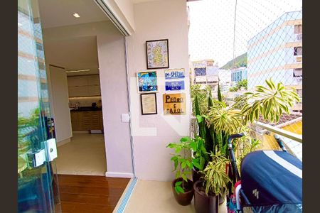 Varanda  de apartamento à venda com 3 quartos, 105m² em Lagoa, Rio de Janeiro