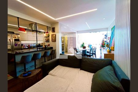 Sala de apartamento à venda com 3 quartos, 105m² em Lagoa, Rio de Janeiro