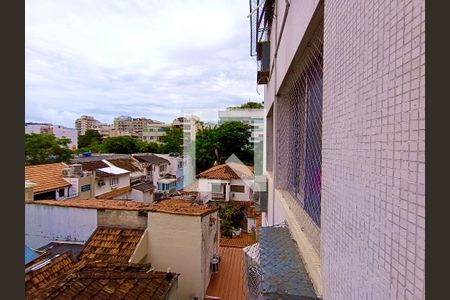Varanda vista  de apartamento à venda com 3 quartos, 105m² em Lagoa, Rio de Janeiro