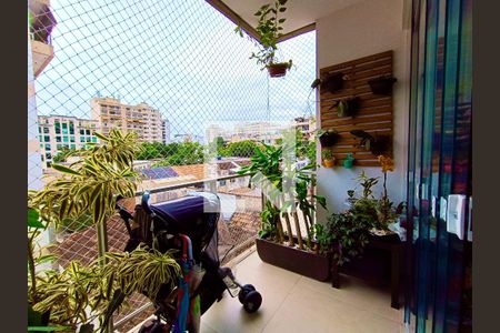 Varanda  de apartamento à venda com 3 quartos, 105m² em Lagoa, Rio de Janeiro