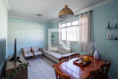 Sala de apartamento à venda com 3 quartos, 65m² em Heliópolis, Belo Horizonte