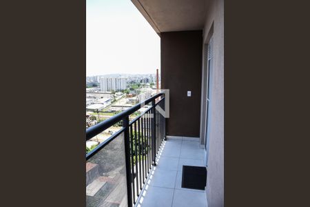 Studio à venda com 29m², 1 quarto e sem vagaVaranda