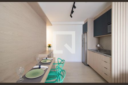 Studio à venda com 33m², 1 quarto e sem vaga1 Cozinha 1