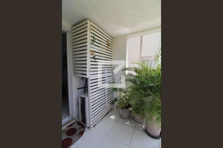 Varanda da Sala de apartamento à venda com 3 quartos, 75m² em Camorim, Rio de Janeiro
