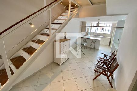 Sala de apartamento para alugar com 1 quarto, 65m² em Copacabana, Rio de Janeiro