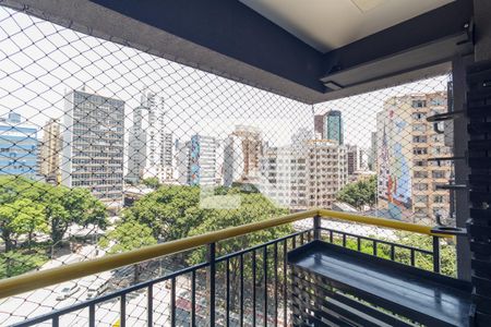 Varanda de apartamento para alugar com 1 quarto, 37m² em Campos Elíseos, São Paulo