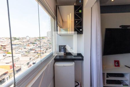 Varanda da Sala de apartamento à venda com 3 quartos, 62m² em Engenheiro Goulart, São Paulo