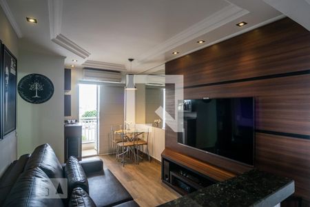 Sala  de apartamento para alugar com 2 quartos, 49m² em Santa Maria, São Caetano do Sul
