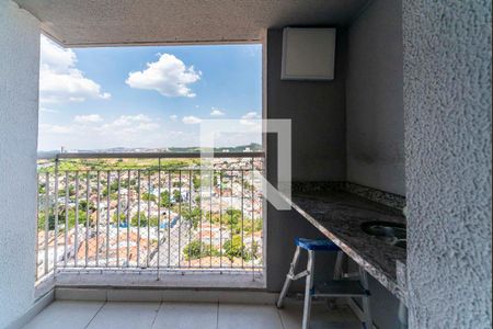 Varanda da Sala de apartamento para alugar com 2 quartos, 50m² em Vila Pires, Santo André