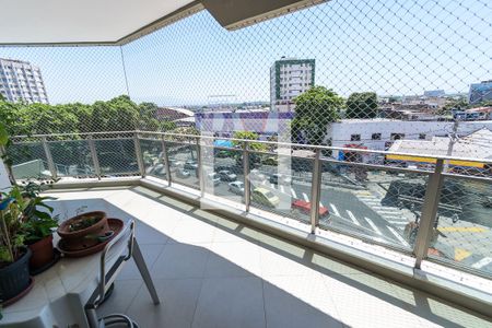 Varanda da Sala de apartamento à venda com 3 quartos, 120m² em Olaria, Rio de Janeiro