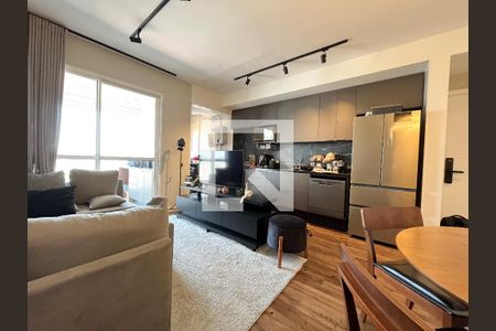 Sala de apartamento à venda com 2 quartos, 74m² em Vila Monte Alegre, São Paulo