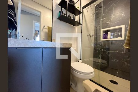 Apartamento à venda com 74m², 2 quartos e 2 vagasBanheiro Social