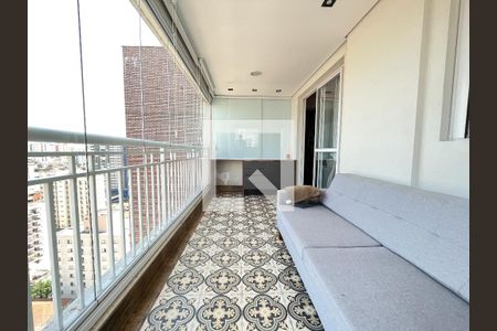 Varanda de apartamento à venda com 2 quartos, 74m² em Vila Monte Alegre, São Paulo