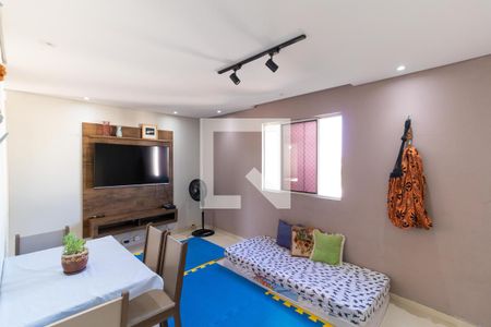 Salas de apartamento à venda com 2 quartos, 57m² em Conjunto Residencial Souza Queiroz, Campinas