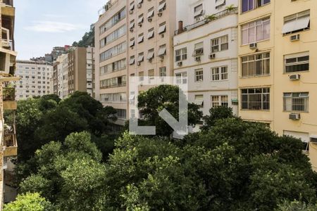 Vista da Sala de apartamento à venda com 1 quarto, 50m² em Copacabana, Rio de Janeiro