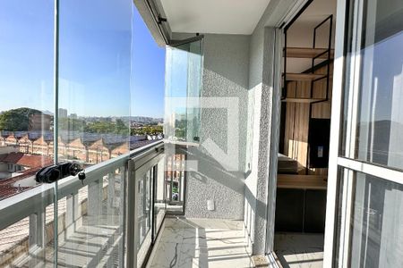 Varanda de kitnet/studio para alugar com 1 quarto, 28m² em Água Branca, São Paulo