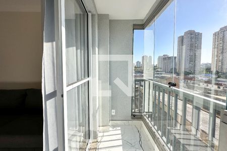 Varanda de kitnet/studio para alugar com 1 quarto, 28m² em Água Branca, São Paulo