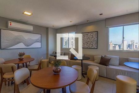 Studio para alugar com 28m², 1 quarto e sem vagaSalão de Festas