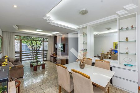 Sala de apartamento à venda com 3 quartos, 104m² em Estoril, Belo Horizonte