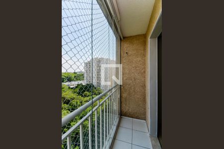 Varanda da Sala de apartamento à venda com 2 quartos, 49m² em Jardim Bela Vista, Guarulhos