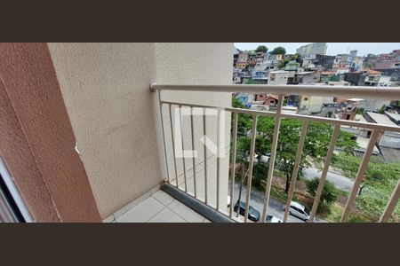 Varanda Sala de apartamento para alugar com 2 quartos, 56m² em Jardim do Estádio, Santo André