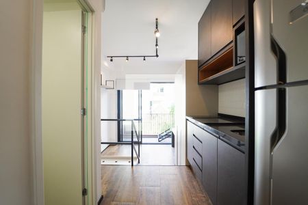 Studio para alugar com 25m², 1 quarto e sem vagaCozinha