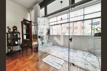 Varanda  de apartamento à venda com 3 quartos, 185m² em Centro, Belo Horizonte